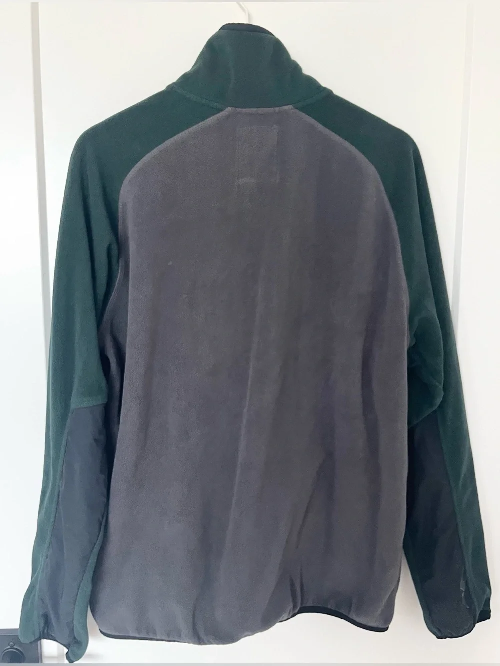 KAVU Teannaway Snap Fleece Pullover Men's M Black Hills Spruce Tree